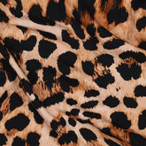 Viskosewebware Leo braun