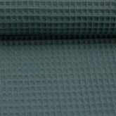 Waffelpique Waffelstoff Nelson Swafing dunkles salbei smaragd