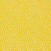 Baumwolle Stoff Dotty weiße Punkte auf gelb Swafing