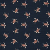 Jersey Stoff Meterware maritimes Motiv Schildkröten Swafing Aurich Stoffmeisterei