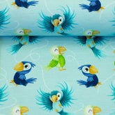 Jersey Papagei hellblau