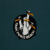 Thorsten Berger Sealife Panel French Terry Seagull Ole Task Force Beach