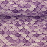 Swafing Mermaid flieder Schuppen Stoffmeisterei