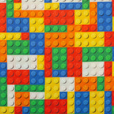 Baumwollwebware Klemmbausteine bunt Swafing Bill