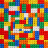 Canvas Dekostoff Klemmbausteine Bob