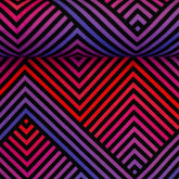 Canvas grafisches Muster Linien groß Pink - Abby Swafing