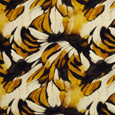 Modal French Terry Kairo Swafing Ocker grafisch