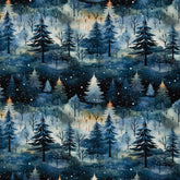 Sweat Holly Winter Wald Bäume blau Swafing