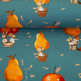 French Terry Little Fox & Friends