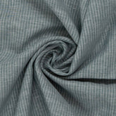 Leinen Baumwoll Mischgewebe Paul Swafing Streifen salbei meliert