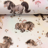 Baumwollwebware Traumpferde Pferde Swafing