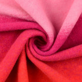 Mantelstrick Wooltouch Farbverlauf pink