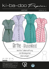 Papierschnittmuster Kleid Birthe Kibadoo