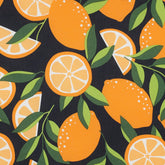 beschichtetet Baumwolle Orangen