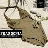 Papierschnittmuster Badeanzug Frau Sonia Studio Schnittreif