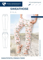 Papierschnittmuster Jill Sweathose meine Herzenswelt Stoffmeisterei
