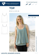 Schnittmuster Top Malaga meine Herzenswelt