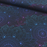 Canvas Mandala blau