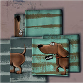 Panel Thorsten Berger Cheeky Animals Dachhund Berny Dackel