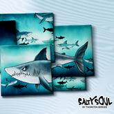 Thorsten Berger Salty Panel French Terry Shark Tank klein