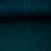 Baumwoll Breitcord petrol - Stoffmeisterei