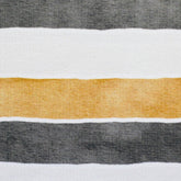 Baumwolljersey Achtung Baustelle Kombi Streifen senf natur Swafing - Stoffmeisterei