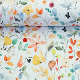 Baumwolljersey Aquarell Blumen Jule Swafing - Stoffmeisterei