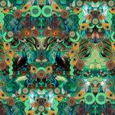 Baumwolljersey - Kalaidoskop Pfau Stenzo - Stoffmeisterei