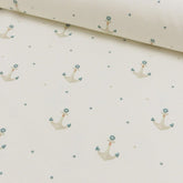 Baumwolljersey Küstenkind kleine Anker - Stoffmeisterei