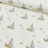 Baumwolljersey Küstenkind kleine Boote - Stoffmeisterei