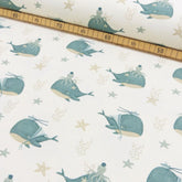 Baumwolljersey Küstenkind kleiner Wal - Stoffmeisterei