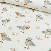 Baumwolljersey Küstenkind Möwe - Stoffmeisterei