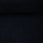 Cordnicky Cordjersey Rippnicky Stretchcord dunkelblau Swafing Juna - Stoffmeisterei