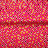 Baumwolljersey Fishy Dots pink Stenzo - Stoffmeisterei