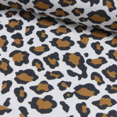 French Terry Leo weiß - Stoffmeisterei