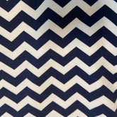 French Terry - Sommersweat - Wellen gestreift grafisch - Fräulein von Julie - Stoffmeisterei