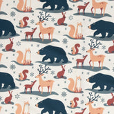 French Terry - Sommersweat - Winterwoods mehrfarbig Käselotti Swafing - Stoffmeisterei