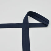Jersey Schrägband 20mm Navy 3 m Packung - Stoffmeisterei