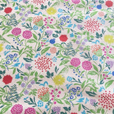 Kokka - Canvas - Echino - Nut - ungebleicht bunt - Stoffmeisterei