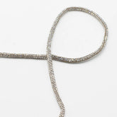 Kordel Glitzersteine Glitzerkordel Srasskordel 120cm - Stoffmeisterei