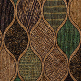 Korkstoff Rauten Druck mit Geweberückseite - Stoffmeisterei