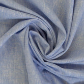 Leinen Baumwoll Mix Paul hellblau - Stoffmeisterei