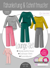 Lounge Set Damen 32 - 58 Ki - ba - doo Papierschnittmuster - Stoffmeisterei