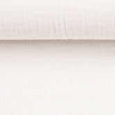 Musselin Double Gauze naturweiß - Stoffmeisterei