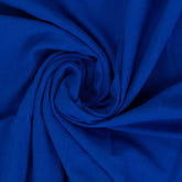 Musselin Double Slub royalblau Sorea Swafing - Stoffmeisterei