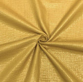 Musselin Glitzereffekt - Uni - gold - Stoffmeisterei