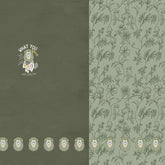 Panel Löwe Dschungel Baumwolljersey grün - Stoffmeisterei