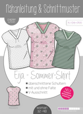 Shirt Eija Damen 32 - 48 Ki - ba - doo Papierschnittmuster - Stoffmeisterei
