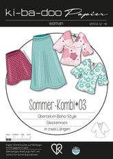 Sommer Kombi #3 Damen 32 - 48 Ki - ba - doo Papierschnittmuster - Stoffmeisterei