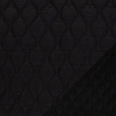 Stepper Steppstoff mit Kuscheliger Fellinnenseite Matilda Swafing schwarz - Stoffmeisterei